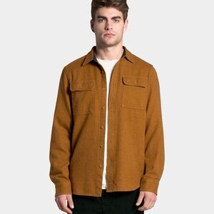 The North Face Men's Arroyo Flannel Shirt in Timbre Tan